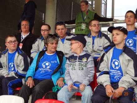 Osoby niepełnosprawne na 35. kolejce piłkarskiej ekstraklasy